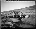 INDIAN CREEK CANAL AND BRIDGE, 1982. VIEW TO NORTH. - Strawberry Valley Project, Payson, Utah County, UT HAER UTAH,25-PAYS,1-41.tif