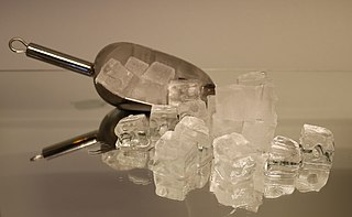 Ein Eiswürfel ist eine techni