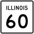 Illinois Route 60 işaretçisi