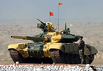 Czołg T-90 w barwach armii indyjskiej