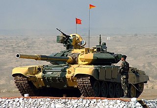 Kontakt-5 is a type of second-generation explosive reactive armour (ERA) originating in the Soviet Union. It is the first type of ERA that is effectively able to defeat modern armour-piercing fin-stabilized discarding sabot (APFSDS) rounds.