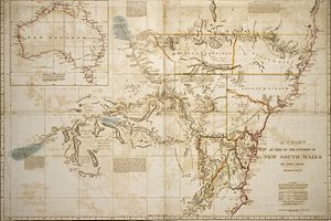 A chart of part of the interior of New South Wales by John Oxley, Surveyor General, 1822 Interior of NSW 1822 Oxley.jpg