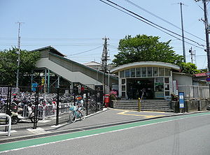 车站西口（2008年5月）