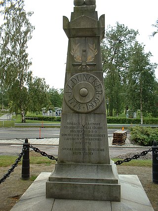 <span class="mw-page-title-main">Joachim Zachris Duncker</span> Swedish soldier (1774–1809)