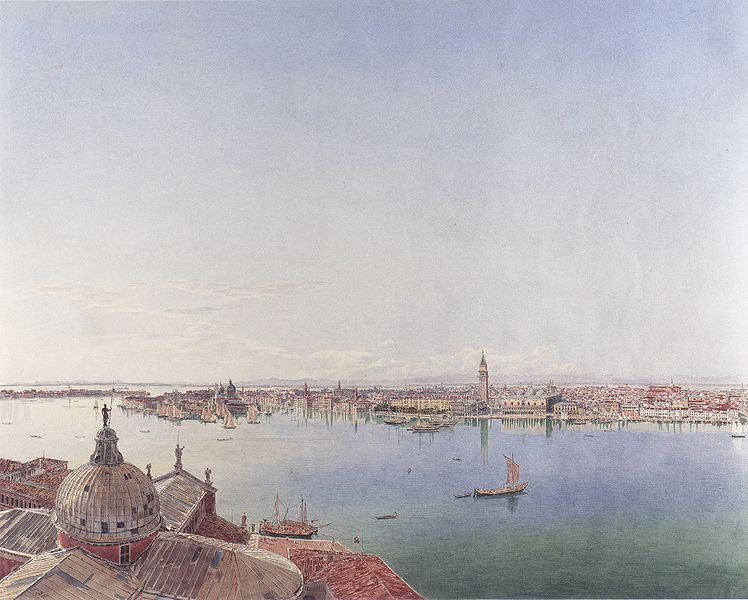 File:Jakob Alt - Panoramaansicht von Venedig - ca 1835.jpeg