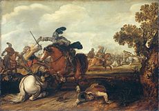 Ruitergevecht, 1629, Rijksmuseum Amsterdam