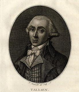 <span class="mw-page-title-main">Jean-Lambert Tallien</span> French politician (1767–1820)