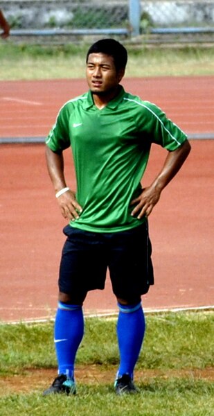 Lalpekhlua in Pailan training in 2011.