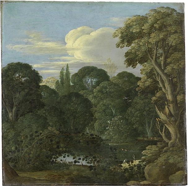 File:Johann König - Landschaft mit Waldweiher.jpg