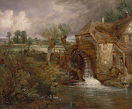 Parham Mill, Gillingham, vers 1826, huile sur toile. Yale Center for British Art, New Haven, Connecticut