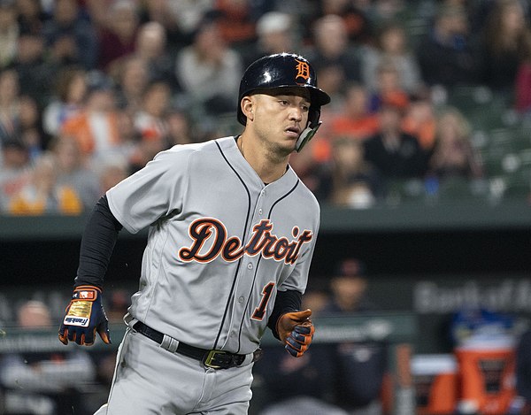 Iglesias with the Detroit Tigers in 2018