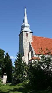 <span class="mw-page-title-main">Kaarma-Kirikuküla</span> Village in Estonia