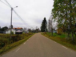 Väg i Kainulasjärvi 2016.