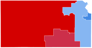 Kansas Congressional Election Results 2006.svg