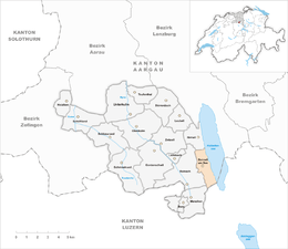 Beinwil am See - Plan