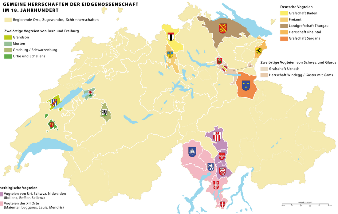 Bailliages communs en Suisse