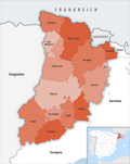 Vorschaubild für Liste der Gemeinden in der Provinz Lleida