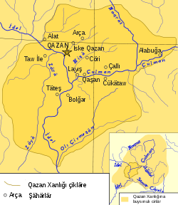 Kazan Khanate map Tatar.svg