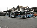鎌倉駅東口の京浜急行バス。
