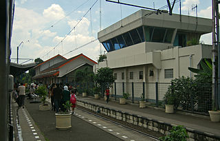 Kemayoran District in Special Capital City District of Jakarta, Indonesia