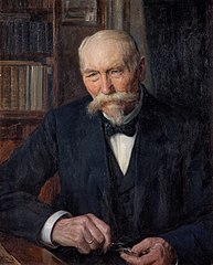Portrait du physicien fondateur Kiær