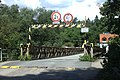 Čeština: Most přes řeku Sázavu u obce Lštění, Středočeský kraj English: A highway bridge near the village of Hvězdonice, CZ