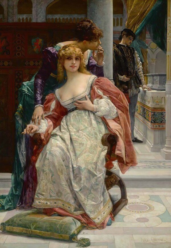 La belle Portia (1886) Alexandre Cabanel