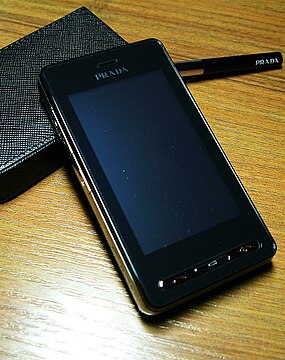 LG Prada, a slate phone from 2006.