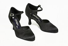 ladies black stilettos