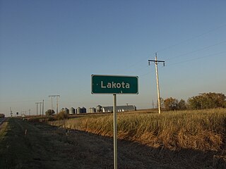 <span class="mw-page-title-main">Lakota, North Dakota</span> City in North Dakota, United States