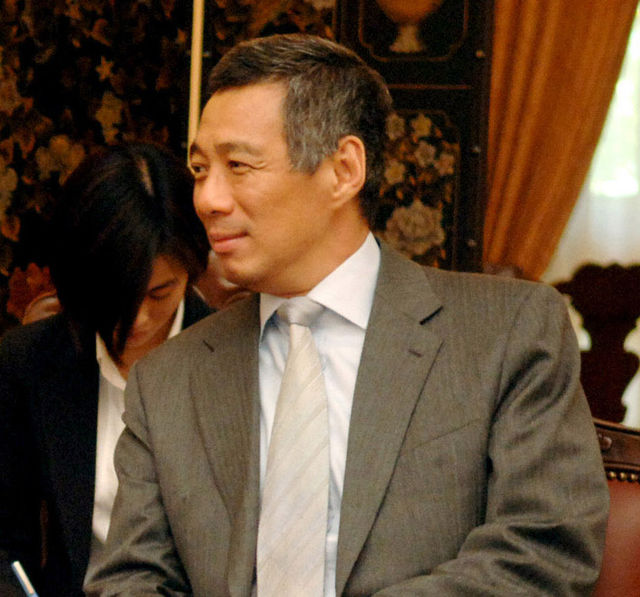 Prime Minister Lee Hsien Loong at the Istana on 3 June 2006