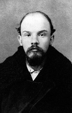 Politiefoto van Vladimir Lenin (1896)