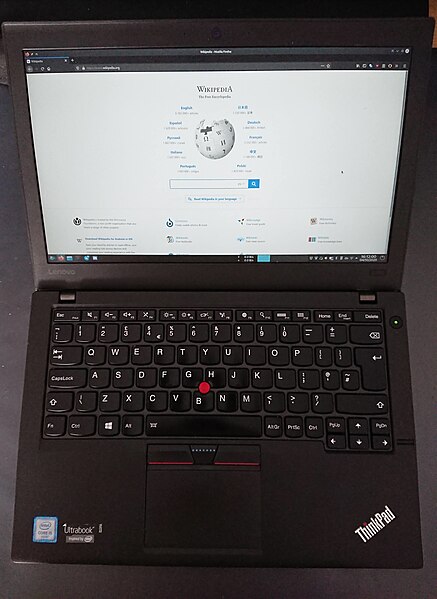 File:Lenovo ThinkPad X260 with Ultrabook branding.jpg