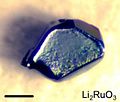 lithium-ruthenium crystal
