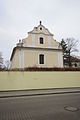 Toleranční kostel v Libiši (pohled od jihovýchodu). This is a photo of a cultural monument of the Czech Republic, number: 41103/2-1394. Památkový katalog  · MIS  · hledat obrázky  · hledat seznamy  · Wikidata