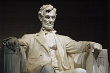 The Lincoln Memorial designed by Daniel Chester French and carved by the Piccirilli Brothers Lincoln Memorial.jpg