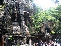 Statues in the grottoes