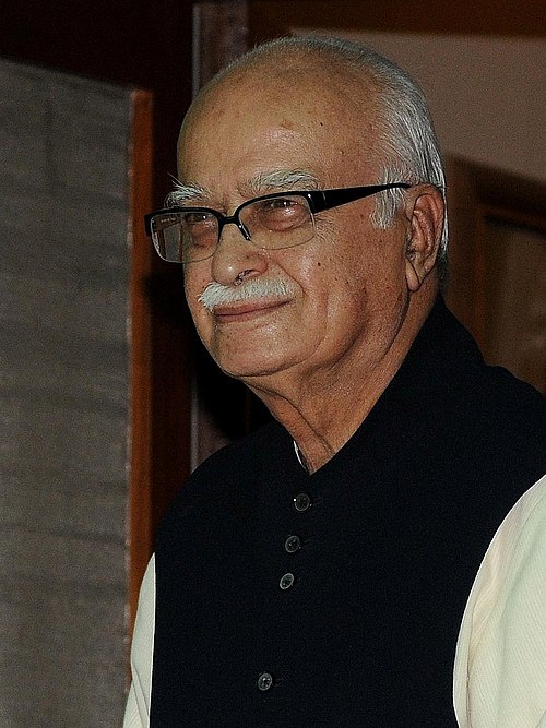 Lal Krishna Advani, the last president of the Bharatiya Jana Sangh