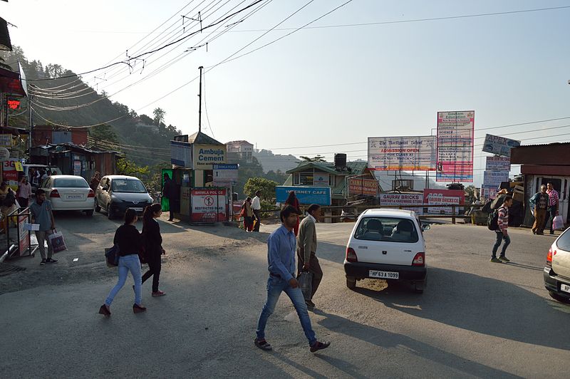 File:Local Road Junction - Sanjauli - Shimla 2014-05-08 2035.JPG