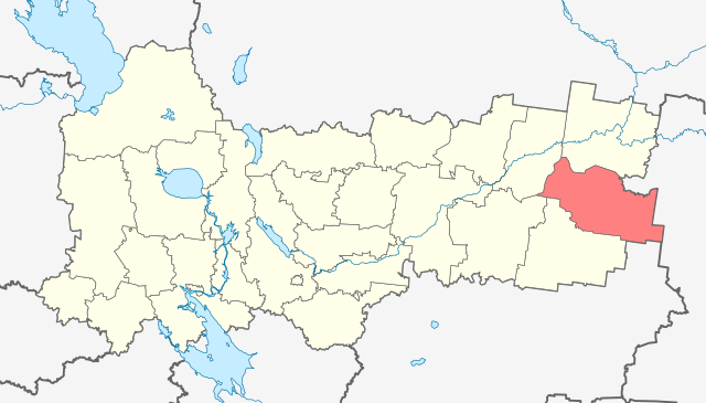 Кичменгско-Городецкий район  Кичменгско-Городецкий муниципальный округ на карте