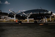 Lockheed Constellation Columbine II during President Eisenhower's visit to Bermuda for the December 1953 Western Summit