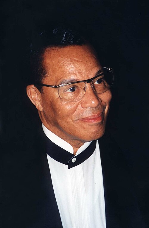 Farrakhan in 1997