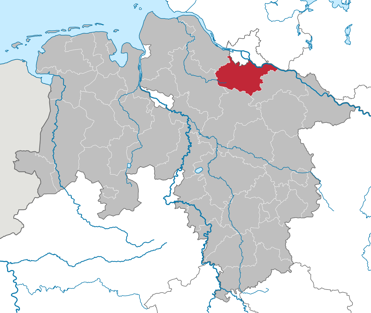 landkarte landkreis harburg Landkreis Harburg – Wikipedia