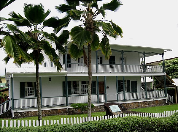 The 1839 Lyman house is now a museum