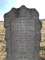 Monument aux morts du 1er septembre 1944 à Laiz