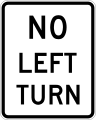 No left turn (1948-1971)