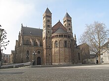 Maastricht, de Sint Servaasbasiliek op het Vrijhof foto8 2011-01-30 13.01.JPG