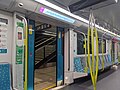 Sydney Metro Alstom Metropolis vehicle at Macquarie University station