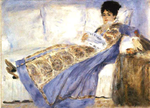 Renoir: Madame Monet läser Le Figaro