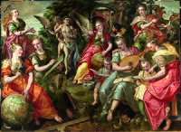 Allegorie van de zeven vrije kunsten, uit de collectie van The Phoebus Foundation